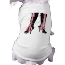 Lace Me Up Pet T Shirt