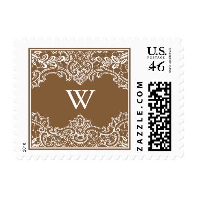 Lace Monogram Stamp