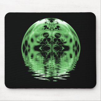 Lace Moon Lake mousepad