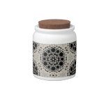 Lace Patterns candy jars