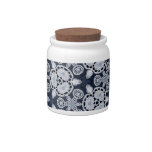 Lace Patterns candy jars