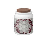 Lace Patterns candy jars