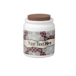 Lace Patterns candy jars