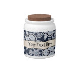 Lace Patterns candy jars