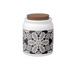 Lace Patterns candy jars