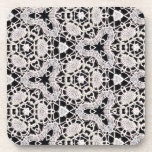 Lace Patterns cork coasters