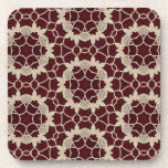 Lace Patterns cork coasters