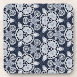 Lace Patterns cork coasters
