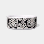Lace Patterns pet bowls