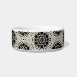 Lace Patterns pet bowls
