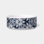 Lace Patterns pet bowls