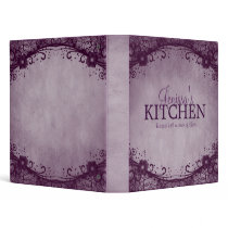 Lace Recipe Binder