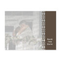 Lace Save the Date Postcard