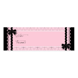Lace Skinny Gift Tag profilecard