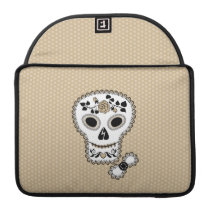 Lace Sugar Skull MacBook Sleeve MacBook Pro Sleeve