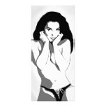 Lace-Up Panties Personalized Rack Card