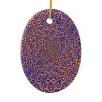 Lace Vortex Christmas Ornament