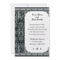 Lace Wedding Invitation
