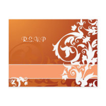 Lace Wedding RSVP card postcards by funny_tshirt Lace Wedding RSVP card postcards