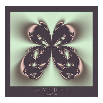 Lace Wings Butterfly Posters by Susan