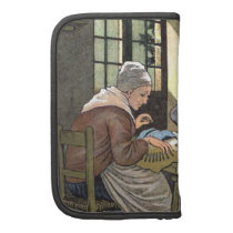 "Lacemaking" Vintage Illustration planners