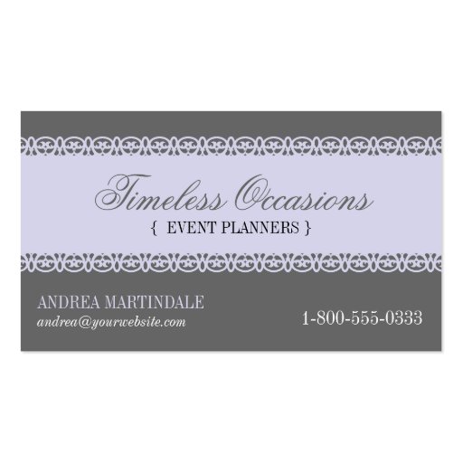 Lacework Band Business Card