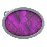 Lacey Butterflies Women's Pink Belt Buckle