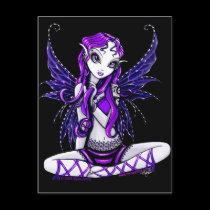 Lacey Cute Fairy Postcard