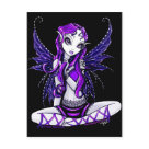 postcard - Lacey Cute Fairy Postcard