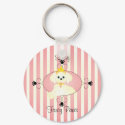 Lacey Fancy Pants keychains