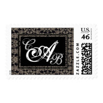 Lacey Frame Monogram Stamp by InvitationsByChrissy Lacey Frame Monogram Stamp