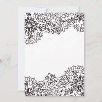 Lacey Lingerie Shower Invitation Zazzle