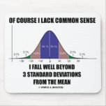 Lack Common Sense Fall Well Beyond 3 Std Devs Mouse Pads