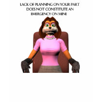Lack of Planning Tshirt
