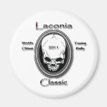 Laconia Classic Skull 2011 Fridge Magnet