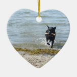 Lacquer Black German Shepherd Ornaments