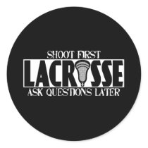 Lacrosse A ShootFirst Sticker