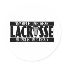 Lacrosse A Trample Sticker by yougotthat Lacrosse A Trample Sticker