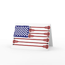 Lacrosse AmericasGame Card