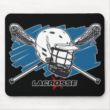 Lacrosse Attitude Mouse Pads