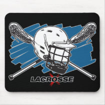 Lacrosse Attitude Mouse Pads
