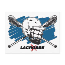 Lacrosse Attitude Post Card
