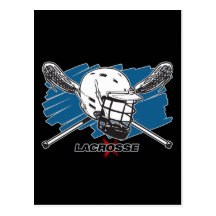 Lacrosse Attitude Postcard