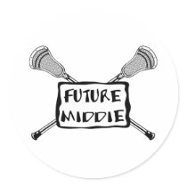 Lacrosse Baby FutureMiddie Sticker