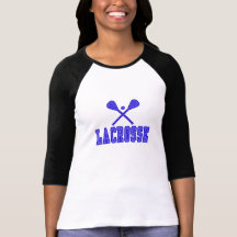 Lacrosse blue t-shirt