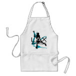 Lacrosse Boys LAX Attack Aqua Aprons