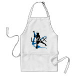 Lacrosse Boys LAX Blue Aprons