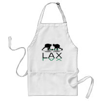 Lacrosse Boys LAX Green Apron