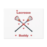 Lacrosse Buddy Post Cards