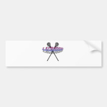 LACROSSE BUMPER STICKER